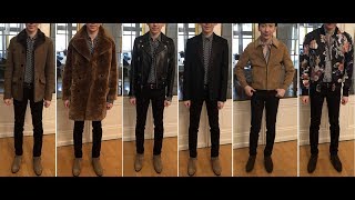 My SAINT LAURENT PARIS  Hedi Slimane menswear collection and more to follow [upl. by Wsan]