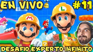 🔴 A SUFRIR EN EL EXPERTO INFINITO EN VIVO   Super Mario Maker 2 EN VIVO con Pepe el Mago 11 [upl. by Iretak]