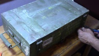 Yugoslavian Surplus Ammo uncrate [upl. by Anirt]