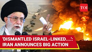 Iran Targets Israel Again Tehran Declares Forces Dismantled Tel AvivLinked  Watch [upl. by Nylg]