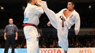 【新極真会】第42回全日本選手権大会 準決勝1 SHINKYOKUSHINKAI KARATE [upl. by Dunson801]