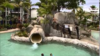 Radisson Blu Pool Water Slide [upl. by Einnob]