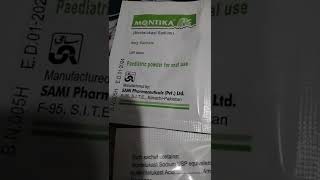 montika sachet for babies allergy [upl. by Nneb599]