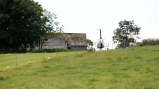 CALIDUS GYROCOPTER AND TWO MTO 3s TAKING OFF FROM STEEP AIRSTRIP [upl. by Hammerskjold]