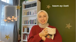 kasım ayında okuduklarım ve 16 yaşımdaki heyecanım ve tutkumla okuduğum O KİTAP [upl. by Zeni]