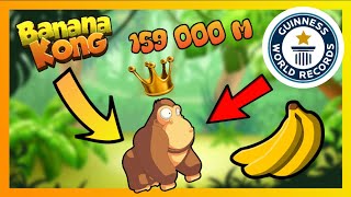 Banana Kong World Record 159 000 m [upl. by Metcalf]