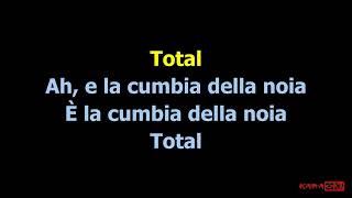 LA NOIA  TOTAL Tonya Todisco Karaoke Version Cumbia Pop [upl. by Nimaj]