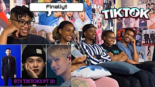 BTS TIKTOKS FOR LENNY AND THE GANG PT20 Reaction [upl. by Oconnor]