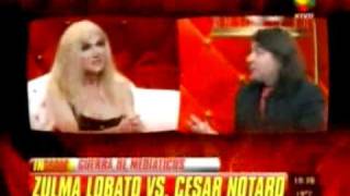 ZULMA LOBATO VS CESAR NOTARO EN INFAMA PARTE 1 [upl. by Spracklen]