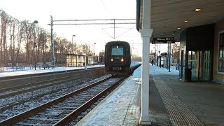 Svenska Tåg Del 3  Nybro station [upl. by Newcomb711]