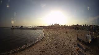 Todays 10122024 Somers Point Sunset from Somers Point Beach [upl. by Melliw]