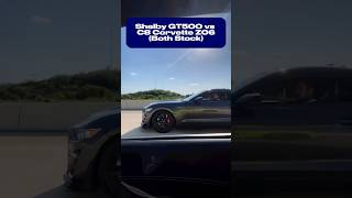 Shelby GT500 vs Corvette C8 Z06 🏎️ [upl. by Auvil945]