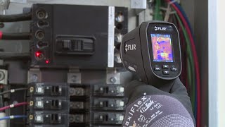 FLIR TG165 Imaging IR Thermometer [upl. by Atnod]