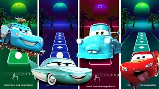 🏎️ Tow Mater vs Dinoco King vs Lightning Mcqueen vs Cursed Miss Fritter \ Coffin Dance 🎯 [upl. by Corron]