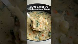 Olive Garden’s Chicken Gnocchi Soup [upl. by Yerffe]