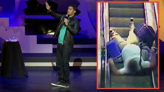 Trevor Noah On When a White Africa Guy Tries an Escalator for the 1st Time [upl. by Ahsilahk]