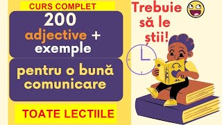 200 cele mai IMPORTANTE ADJECTIVE în germană CURS INTENSIV COMPLET  5 Lecții [upl. by Peh]