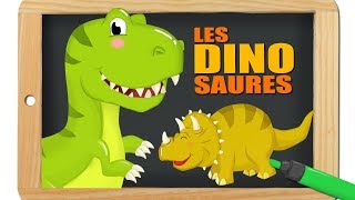 Dinosaures  Mini documentaire pour apprendre  Dessin animé pour les enfants  Titounis [upl. by Zima]