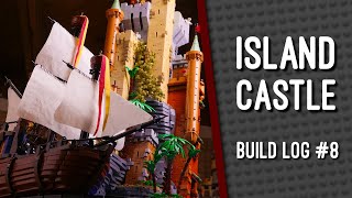 Island Castle  Build Log 8 Its DONE [upl. by Sinnylg]