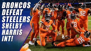 Broncos vs Steelers FULL RECAP [upl. by Assilrac]