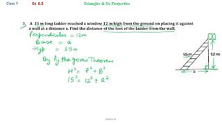 Class 7  Maths  Ex 65  Q3 [upl. by Ecille28]