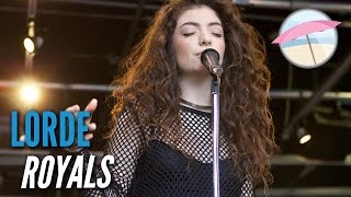 Lorde  Royals Live at the Edge [upl. by Ahsatel574]