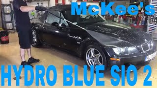 McKees 37 Hydro Blue Sio 2 Coating Spray and Rinse [upl. by Koslo301]