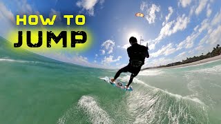 How to JUMP  Kiteboarding [upl. by Armstrong]