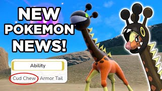 NEW Girafarig Evolution Pokemon News Reaction  Scarlet amp Violet [upl. by Roybn]