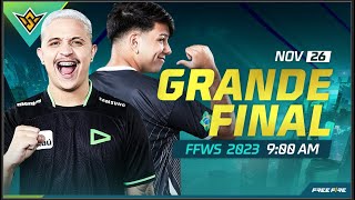 MUNDIAL DE FREE FIRE  FFWS  FINAL  AO VIVO  DIA 2611 [upl. by Dnomde]