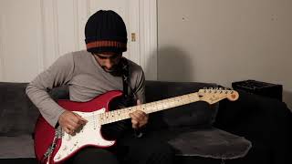 Shine On You Crazy Diamond Intro Solo  Pink Floyd by Santosh Kuppens [upl. by Barnebas]