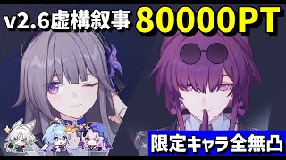 【スタレ】Ver26虚構叙事 ヘルタ＆カフカスワンで星3クリア！80000PTPure Fiction 80k Score E0S0 KafkaampHerta【崩壊スターレイル】 [upl. by Ontina]