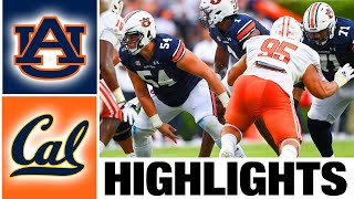 Auburn vs California Highlights  College Football Week 2  2023 College Football [upl. by Etnoved926]