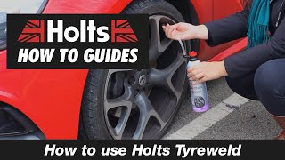 Holts How To Guides  How to use Tyreweld to repair a flat tyre [upl. by Ailedo44]