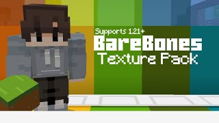 BAREBONES Texture Pack For MCPE 121 [upl. by Gaudette]