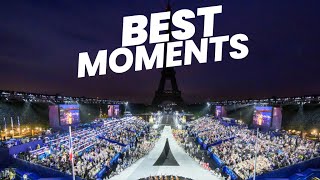 Best Moments of the 2024 Olympics Opening Ceremony [upl. by Worlock]