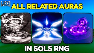 SOLS RNG LORE  All CONNECTED Auras In Sols RNG FULLY EXPLAINED [upl. by Haron125]