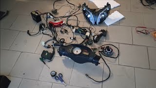 Tutorial Modificare impianto elettrico Piaggio NRG Power 50  125 150 180 2t Piaggio Gilera 8 ingr [upl. by Rigby]