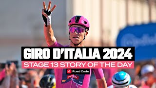 Giro 2024  Stage 13 Story of the Day [upl. by Cleo710]