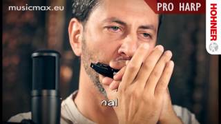 Harmonica Hohner Pro Harp  Sound demonstration [upl. by Gnem632]