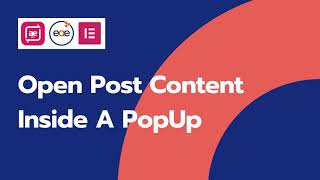 How to open post content in Modal Popup using Elementor [upl. by Erdei]