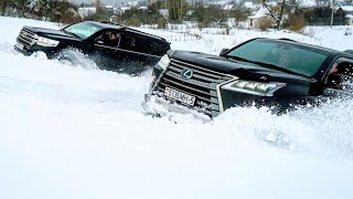 Вот что МОЖЕТ LEXUS LX против TOYOTA LC 200  PRADO 150  FJ CRUISER  PRADO 120 [upl. by Anafetse]