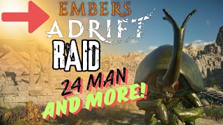 Embers Adrift MMO Raid and New Dungeon Dropping [upl. by Wyck289]