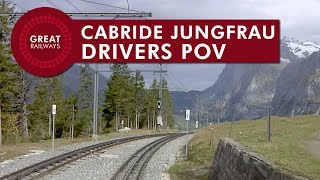 Cabride Jungfrau  Part 5 • POV • Great Railways [upl. by Ialda]