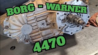 Borg Warner 4470 transfer case reasemble [upl. by Ivatts]