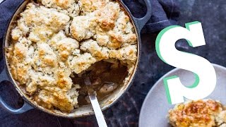 Chicken and Mushroom Cobbler Recipe [upl. by Ardnahs]