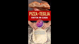 PIZZA IN TEGLIA Fatta in Casa  Shorts [upl. by Dlanigger314]