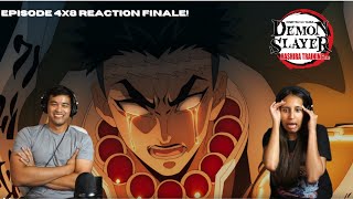 Demon Slayer Episode 4x8 Reaction  The FINALE for the Hashira Training Arc [upl. by Ailad]