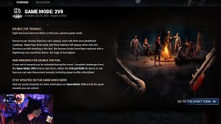 Dead by Daylight 2 V 8 Event with Hazy [upl. by Nairde775]