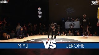 SNIPES FUNKIN STYLEZ 2019  HeroKidz Best 8  MIYU vs JEROME [upl. by Eisele772]